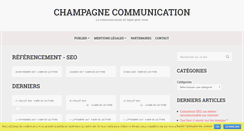 Desktop Screenshot of champagne-communication.fr